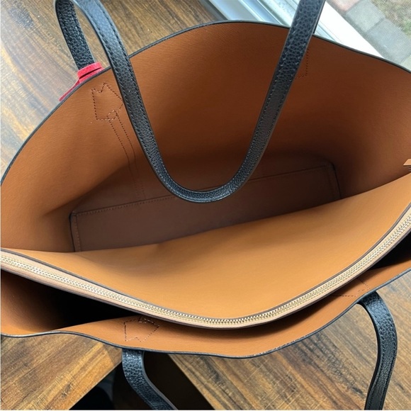 Tory Burch Perry Triple Compartment Leather Satchel - Picture 3 of 15